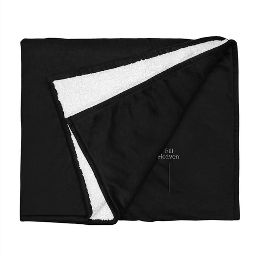 Premium sherpa blanket